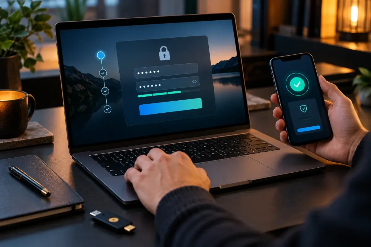 Wachtwoord wijzigen en aanmelding goedkeuren met een smartphone