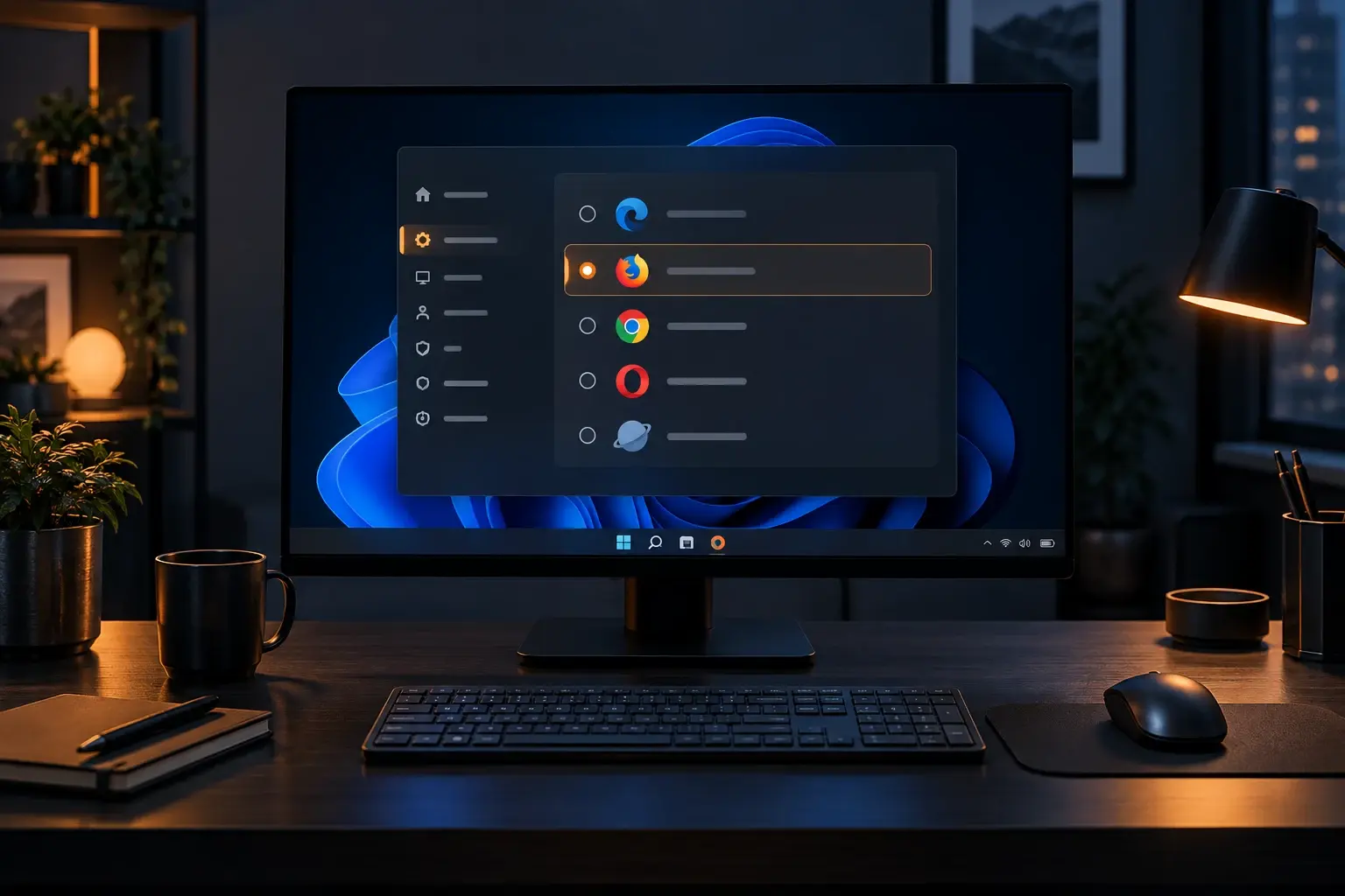 Een standaardbrowser kiezen in de instellingen van Windows 11