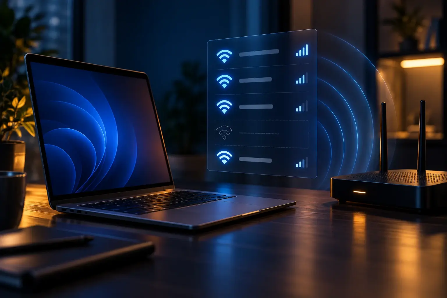 Wifi-netwerk ontbreekt in de beschikbare netwerklijst