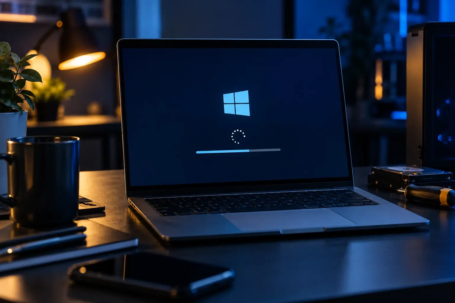 Windows Update blijft hangen